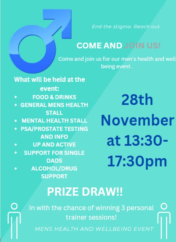 PPG Mens Health and Wellbeing Event 28.11.23